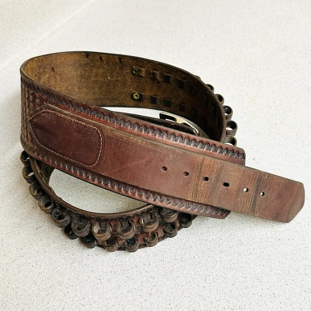 Eubanks Idaho Leather Gun & Ammo Belt Holster 46